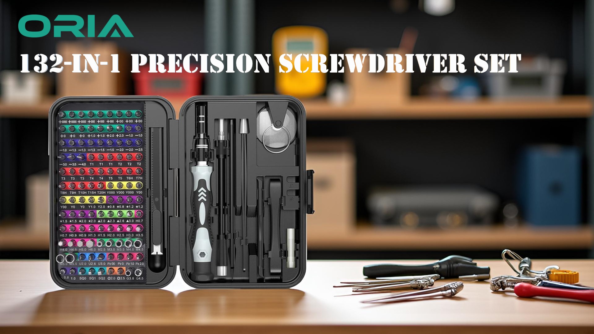 Amazon.com: ORIA Precision Screwdriver Set, 132 in 1